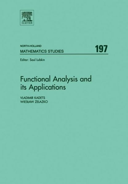 Produktbild: Functional Analysis and its Applications