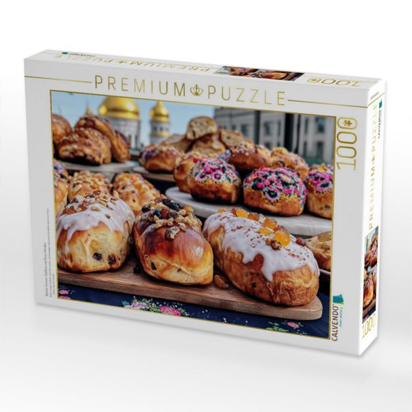 Produktbild: CALVENDO Puzzle B&auml;cker formen Tradition mit ihren H&auml;nden | 1000 Teile Lege-Gr&ouml;&szlig;e 64x48cm Foto-Puzzle f&uuml;r gl&uuml;ckliche Stunden