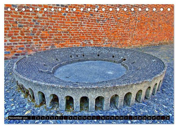 Produktbild: Historisches Xanten (Tischkalender 2026 DIN A5 quer), CALVENDO Monatskalender
