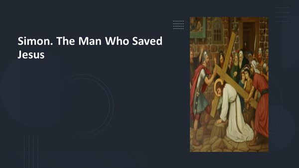 Produktbild: Simon. The Man Who Saved Jesus