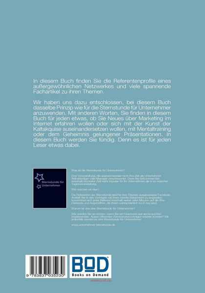 Produktbild: Sternstunde f&uuml;r Unternehmer 2009