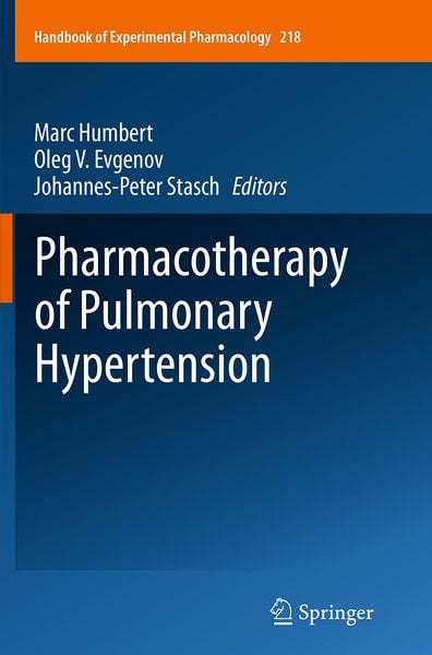 Produktbild: Pharmacotherapy of Pulmonary Hypertension