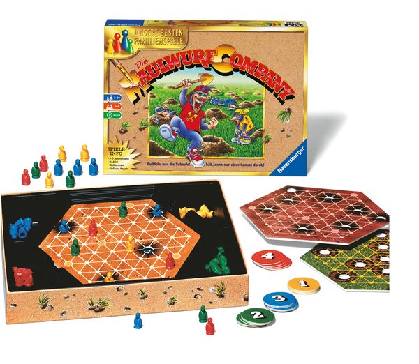Produktbild: Die Maulwurf Company - Gesellschaftsspiel & Brettspiel ab 8 Jahre