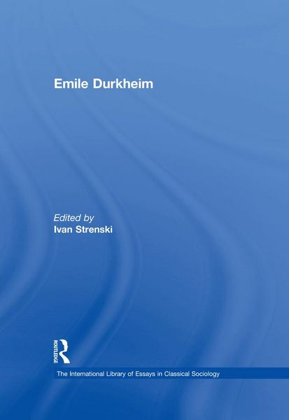 Produktbild: Emile Durkheim