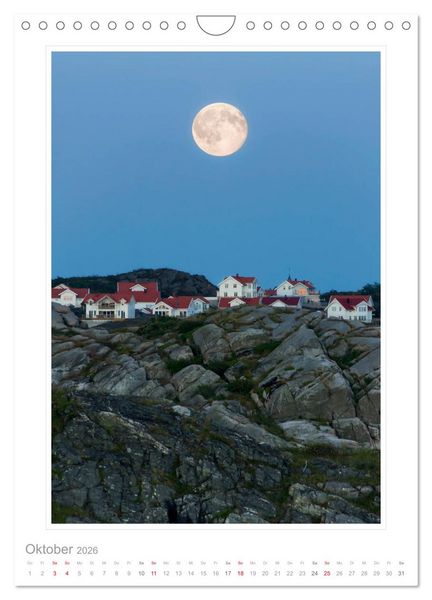 Produktbild: Bohusl&auml;n - &uuml;ber Stadt und Land (Wandkalender 2026 DIN A4 hoch), CALVENDO Monatskalender