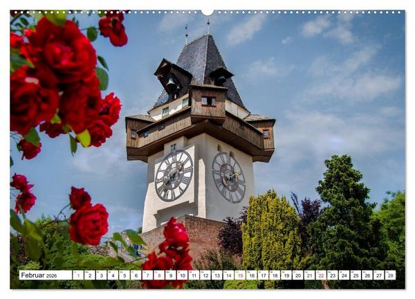 Produktbild: Geliebte Steiermark im Herzen &Ouml;sterreichs (hochwertiger Premium Wandkalender 2026 DIN A2 quer), Kunstdruck in Hochglanz