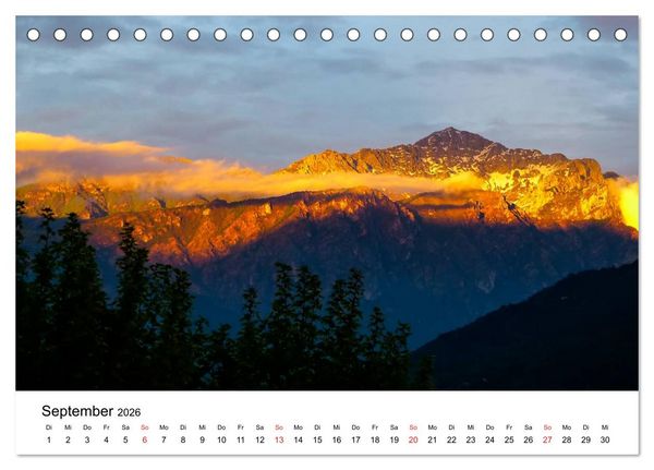 Produktbild: Impressionen vom Comer See (Tischkalender 2026 DIN A5 quer), CALVENDO Monatskalender