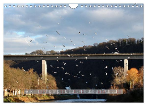 Produktbild: Lahnstein, wo die Lahn in den Rhein flie&szlig;t (Wandkalender 2026 DIN A4 quer), CALVENDO Monatskalender