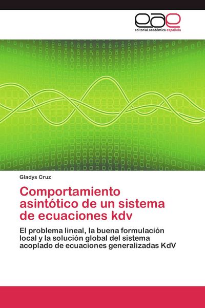 Produktbild: Comportamiento asint&oacute;tico de un sistema de ecuaciones kdv