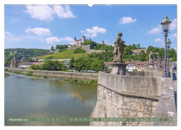 Produktbild: Romantisches Mainfranken (hochwertiger Premium Wandkalender 2026 DIN A2 quer), Kunstdruck in Hochglanz