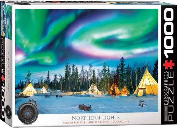 Nordlicht - Yellowknife 1000 Teile
