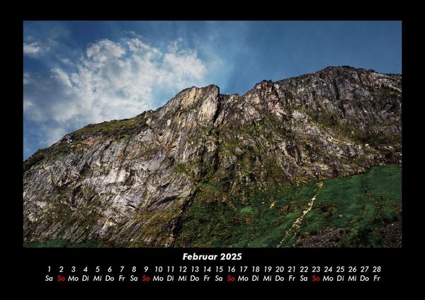 Produktbild: Bergige Welten 2025 Fotokalender DIN A3