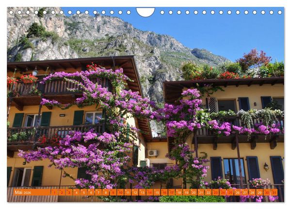 Produktbild: Gardasee bei Limone (Wandkalender 2026 DIN A4 quer), CALVENDO Monatskalender
