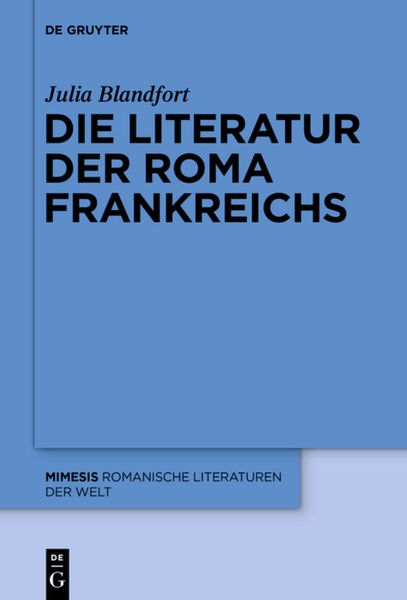 Produktbild: Die Literatur der Roma Frankreichs