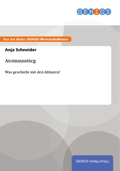 Produktbild: Atomausstieg
