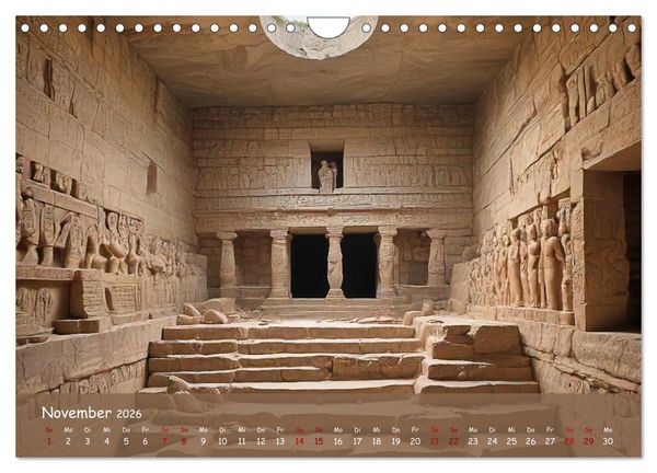 Produktbild: Faszination Maya: Einblicke in eine versunkene Welt (Wandkalender 2026 DIN A4 quer), CALVENDO Monatskalender