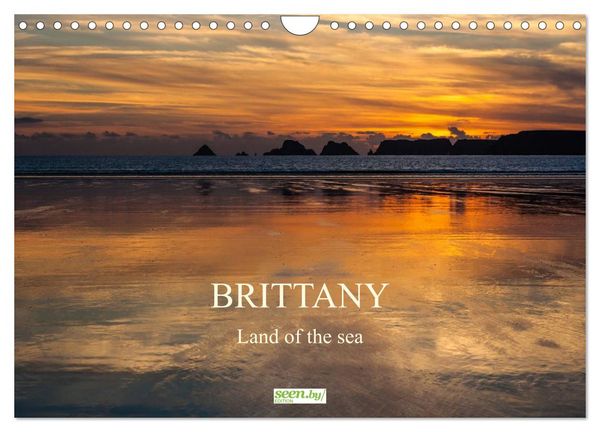 Produktbild: Brittany - Land of the sea - UK-Version (Wall Calendar 2026 DIN A4 landscape), CALVENDO 12 Month Wall Calendar