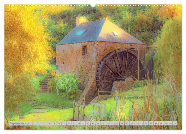Produktbild: Frankreich: Lichtstimmungen der Phantasie (Wandkalender 2026 DIN A2 quer), CALVENDO Monatskalender