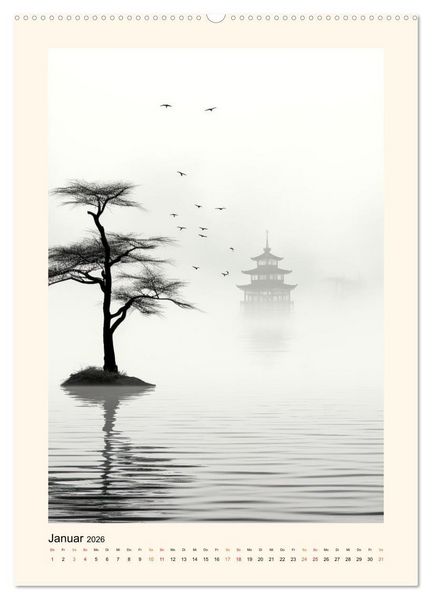 Produktbild: Japan - Kunst und Tradition (Wandkalender 2026 DIN A2 hoch), CALVENDO Monatskalender