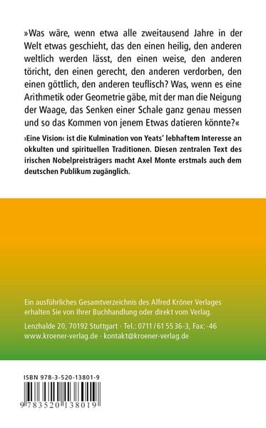 Produktbild: Eine Vision