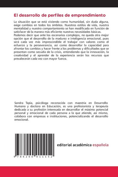 Produktbild: El desarrollo de perfiles de emprendimiento