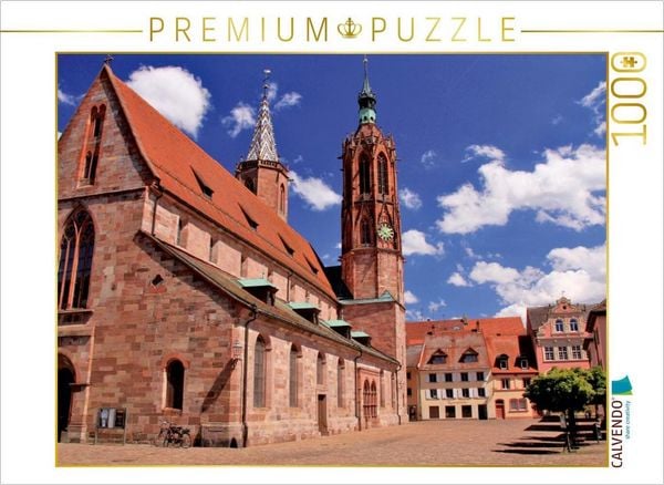 CALVENDO Puzzle Das Villinger Münster | 1000 Teile Lege-Größe 64 × 48 cm Foto-Puzzle für glückliche Stunden