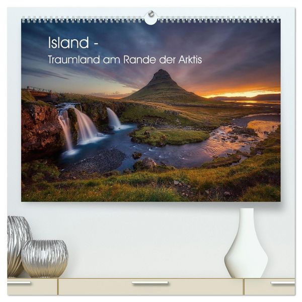 Produktbild: Island - Traumland am Rande der Arktis (hochwertiger Premium Wandkalender 2026 DIN A2 quer), Kunstdruck in Hochglanz