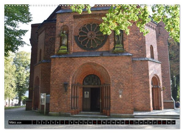 Produktbild: Bad Oldesloe 2026 (Wandkalender 2026 DIN A2 quer), CALVENDO Monatskalender