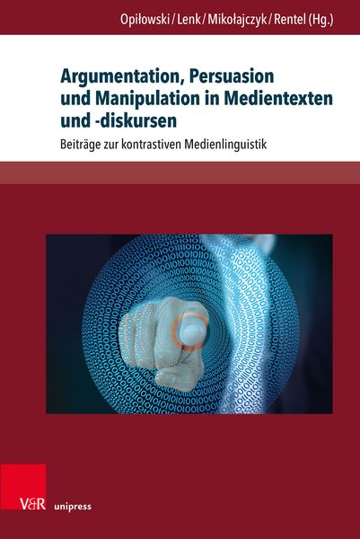 Produktbild: Argumentation, Persuasion und Manipulation in Medientexten und -diskursen