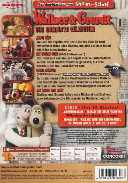 Wallace & Gromit - The Complete Collection' von '' - 'DVD'