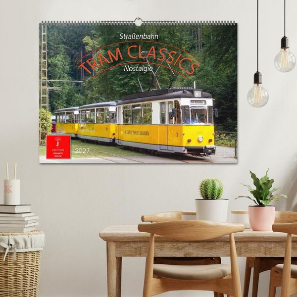Produktbild: TRAM CLASSICS - Stra&szlig;enbahn Nostalgie (Wandkalender 2027 DIN A2 quer), CALVENDO Monatskalender