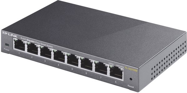 Produktbild: TP-LINK TL-SG108E TL-SG108E Netzwerk Switch 8 Port 1 GBit/s