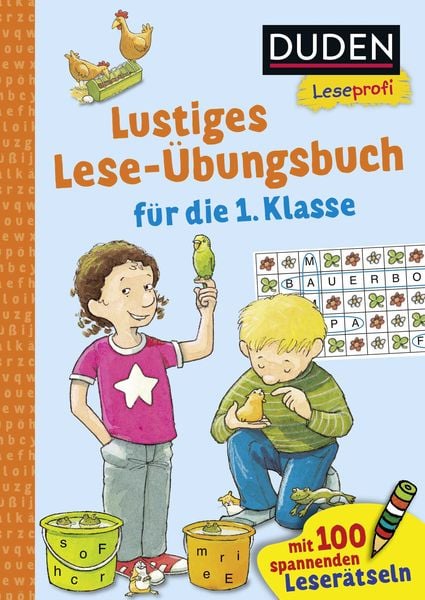 Duden Leseprofi – Lustiges Lese-Übungsbuch für die 1. Klasse, Taschenbuch von Hanneliese Schulze, FISCHER Sauerländer Duden, 978-3-7373-3636-9