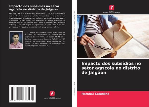 Produktbild: Impacto dos subs&iacute;dios no setor agr&iacute;cola no distrito de Jalgaon