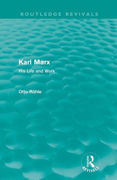Produktbild: Karl Marx (Routledge Revivals)
