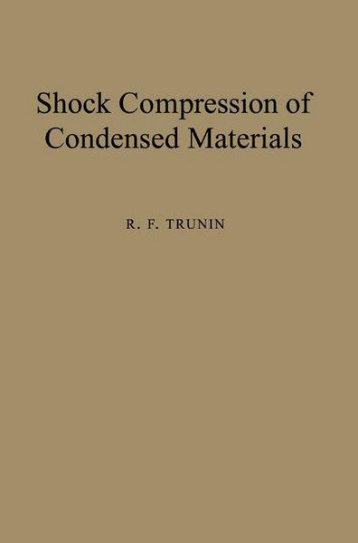Produktbild: Shock Compression of Condensed Materials