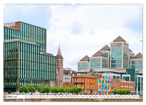 Produktbild: Dublin - Facettenreiche Metropole (Wandkalender 2026 DIN A2 quer), CALVENDO Monatskalender