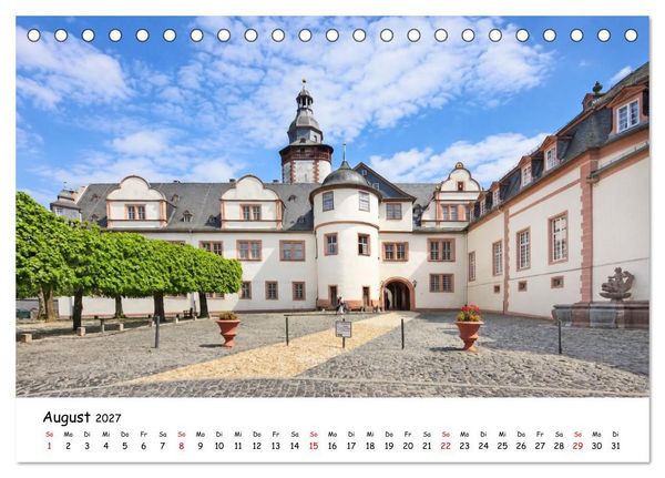 Produktbild: Weilburg &ndash; Im Herzen der Residenz (Tischkalender 2027 DIN A5 quer), CALVENDO Monatskalender