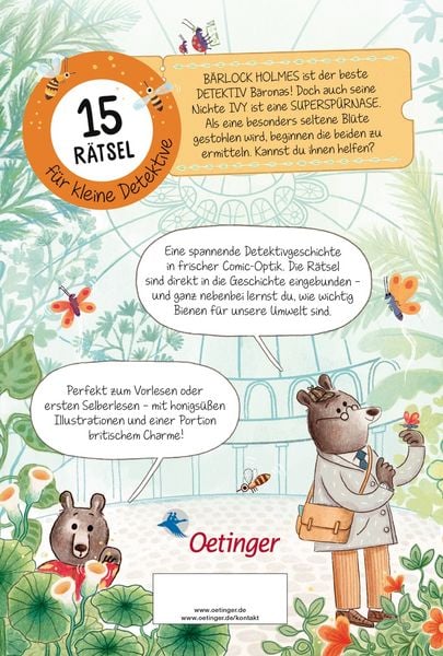 Produktbild: Ivy und B&auml;rlock Holmes. Fall 1: Die r&auml;tselhafte Blume