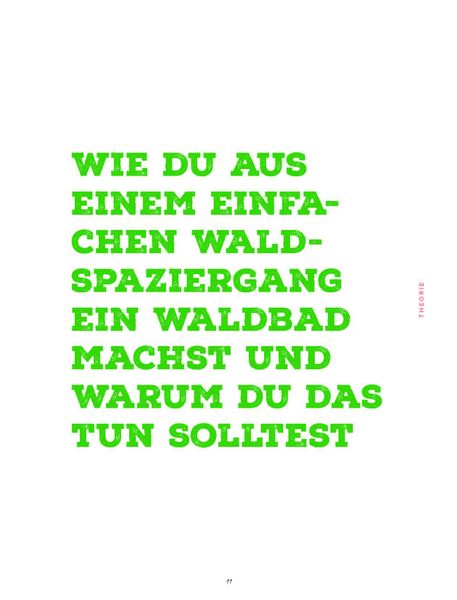 Produktbild: Wir lieben Waldbaden f&uuml;r Erwachsene