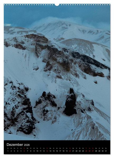 Produktbild: Island - Der Laugavegur-Kalender 2026 (hochwertiger Premium Wandkalender 2026 DIN A2 hoch), Kunstdruck in Hochglanz