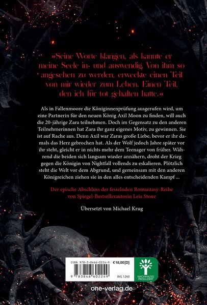 Produktbild: The Forbidden Wolf King - Die Chroniken von Avalier 4