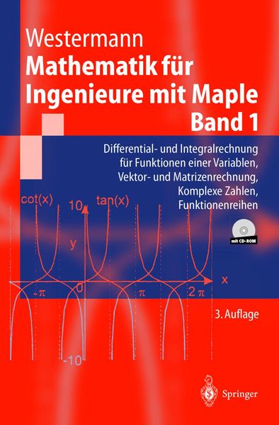 Produktbild: Mathematik f&uuml;r Ingenieure mit Maple