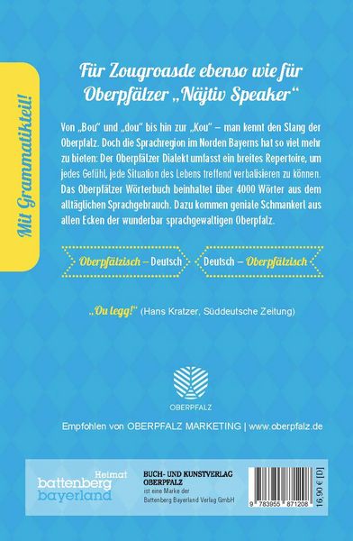 Produktbild: Oberpf&auml;lzer W&ouml;rterbuch