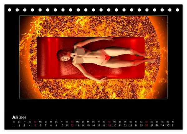 Produktbild: Digital Woman (Tischkalender 2026 DIN A5 quer), CALVENDO Monatskalender