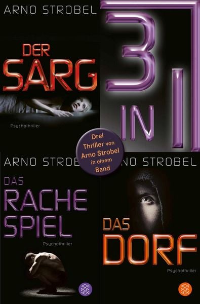 Produktbild: Der Sarg / Das Rachespiel / Das Dorf - Drei Strobel-Thriller in einem Band