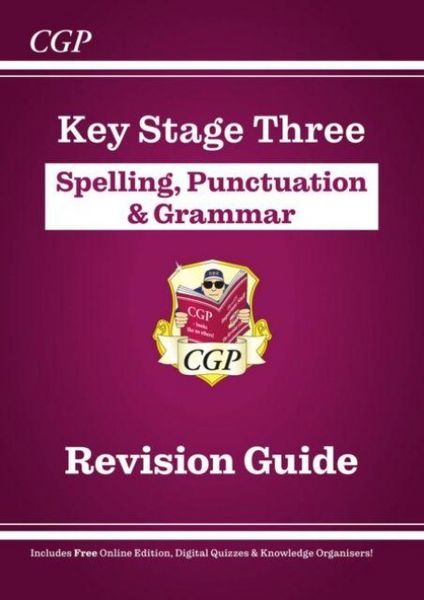 Produktbild: KS3 Spelling, Punctuation & Grammar Revision Guide (with Online Edition & Quizzes)