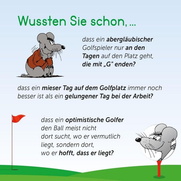 Produktbild: Uli Stein: Freizeit & Beruf: Auf dem Golfplatz!