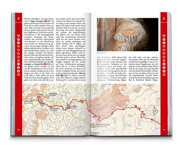 Produktbild: KOMPASS Wanderführer Kreta mit Weitwanderweg E4, 75 Touren mit Extra-Tourenkarte