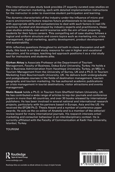Produktbild: International Case Studies in Tourism Marketing